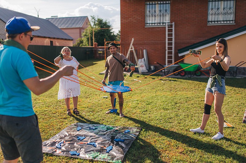 Коллектив компании отмечает День строителя в St. Petersburg