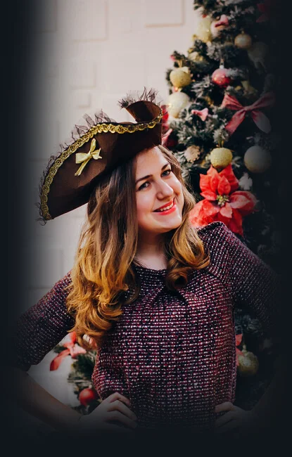 New Year's corporate party in St. Petersburg.